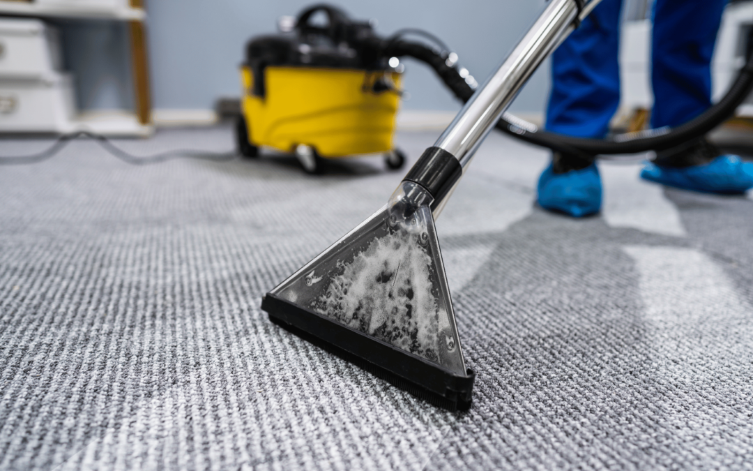 Comment notre entreprise de nettoyage procède au nettoyage de moquette ?